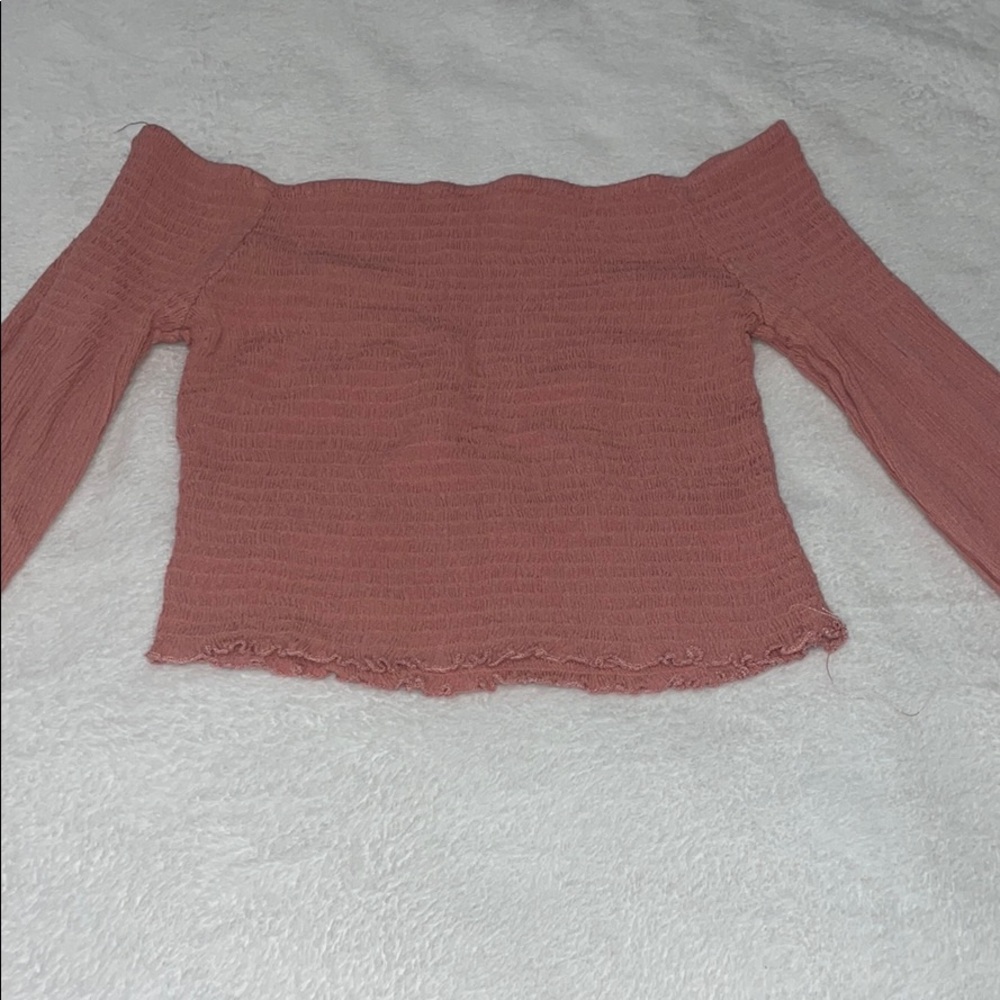 Crop top long sleeve shirt✨